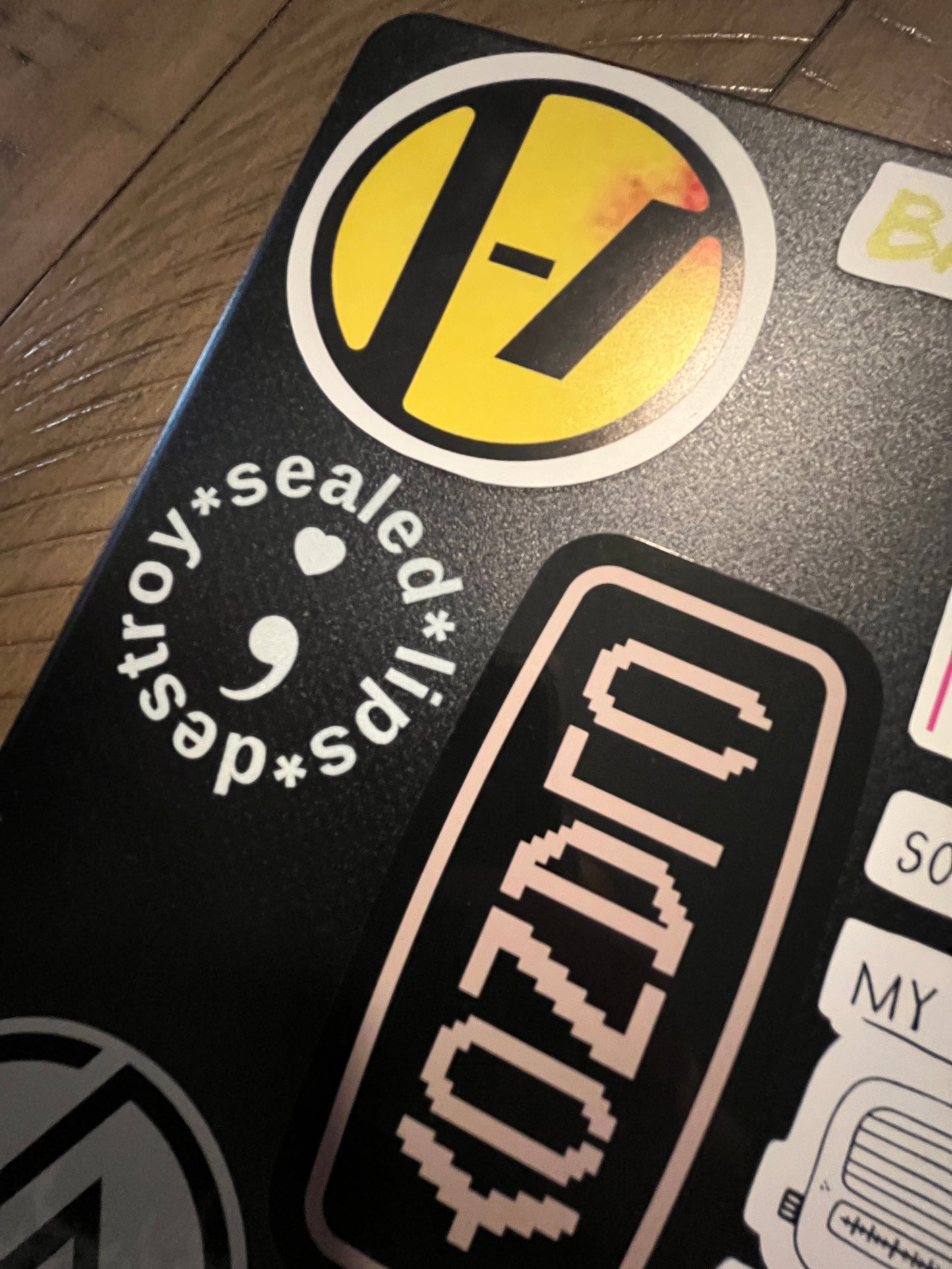 SLD Semicolon Decal